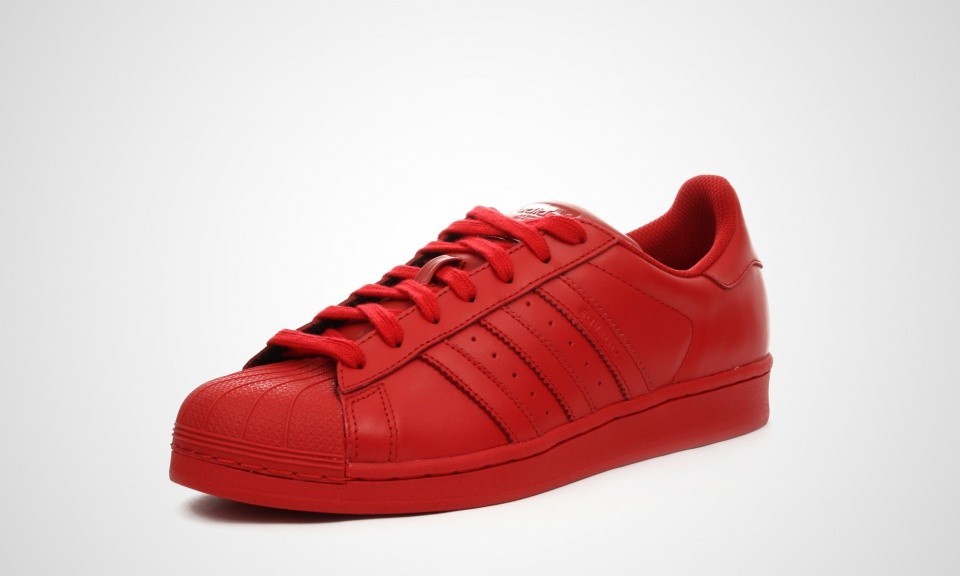 chaussure adidas femme rouge