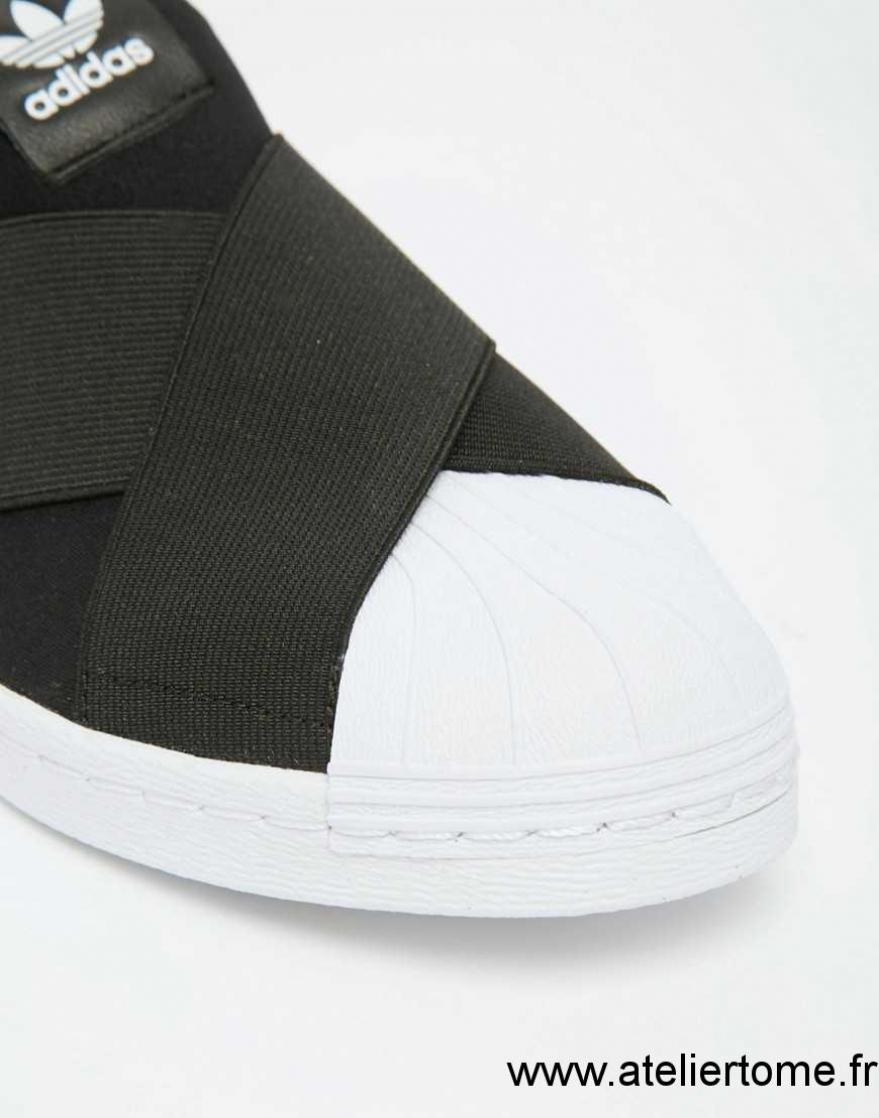 basket femme sans lacet adidas