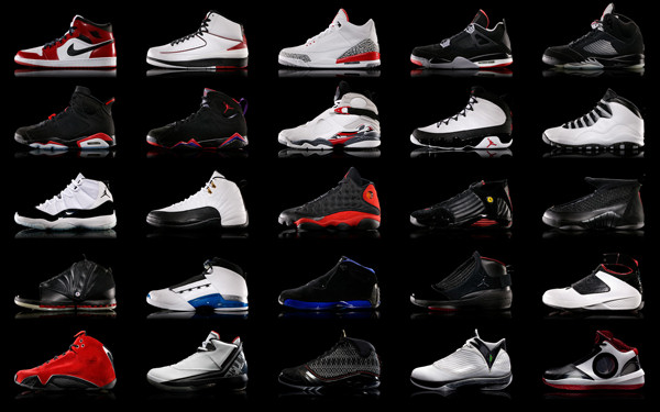 toute les air jordan