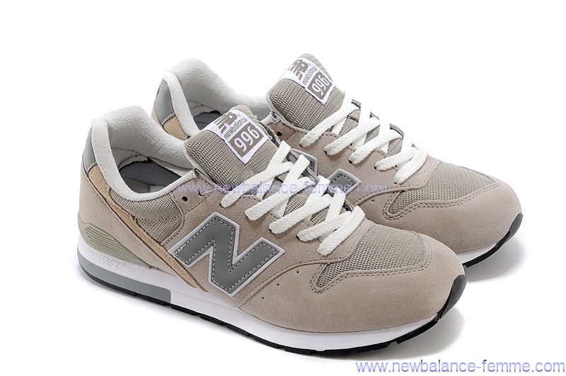 new balance beige et grise